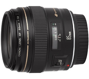 Canon EF 85mm f/1.8 USM Lens