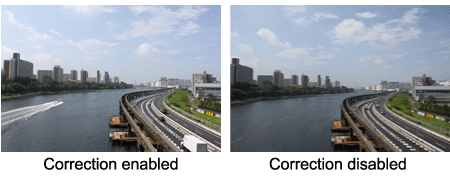 Canon Peripheral Illumination Correction Example