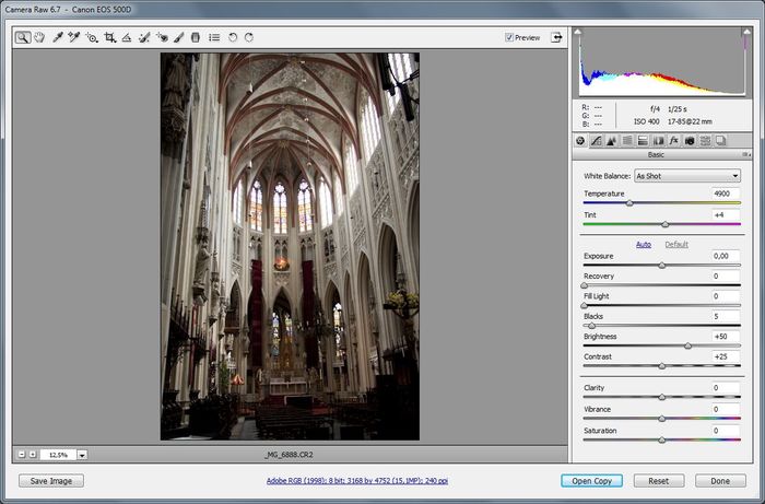 Open Image - Camera RAW