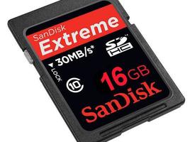 SanDisk SDHC 16 GB Extreme Class 10