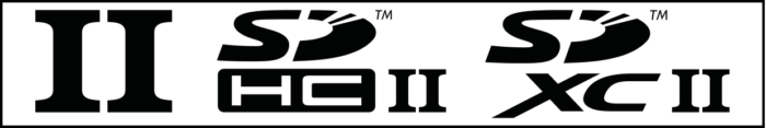 UHS-II logo's voor geheugenkaarten