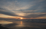 Zonsondergang West aan Zee