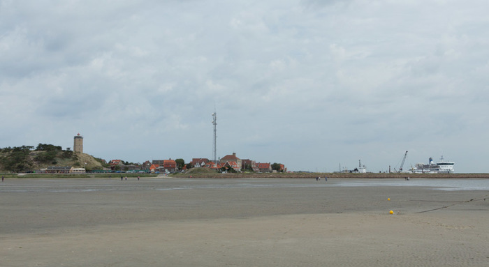 West-Terschelling vanaf het Noordsvaarder strand