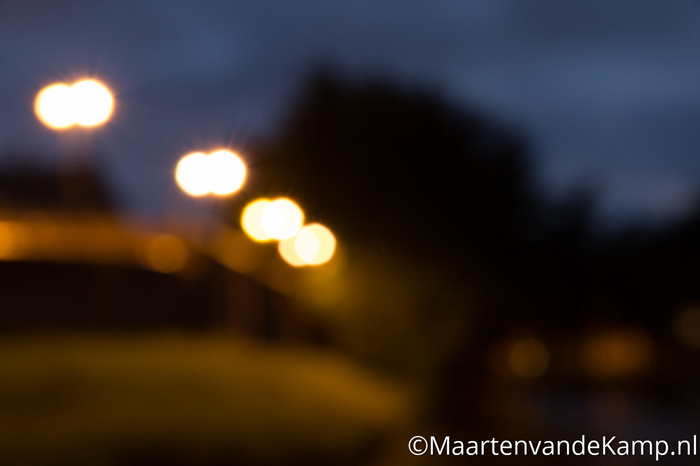 Bokeh met nachtfotografie